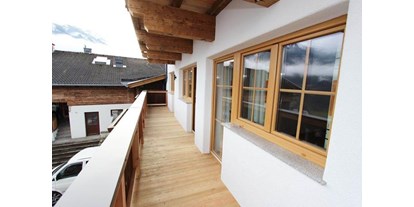 Pensionen - Umgebungsschwerpunkt: Berg - Stuhlfelden - Balkon Imbachhorn 6-8 Personen  - Oberaigenhof Ferienwohnungen Kaprun 