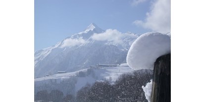 Pensionen - Kühlschrank - Lämmerbichl (Mittersill, Hollersbach im Pinzgau) - Blick auf das Kitzsteinhorn  - Oberaigenhof Ferienwohnungen Kaprun 