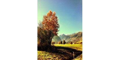 Pensionen - Terrasse - Wörth (Rauris) - Schöner Herbsttag in Kaprun  - Oberaigenhof Ferienwohnungen Kaprun 