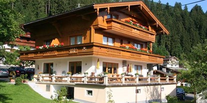 Pensionen - Terrasse - Ramsau im Zillertal - Gästehaus Binder