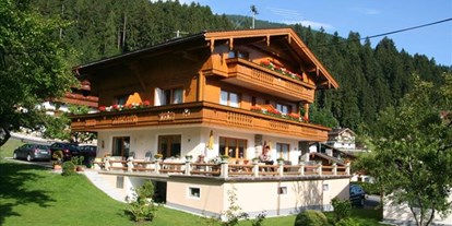Pensionen - Terrasse - Ramsau im Zillertal - Gästehaus Binder