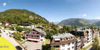 Pensionen - Skilift - Leogang - Panorama Aufnahme  - Pension Alpenrose