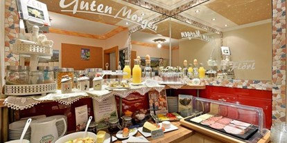 Pensionen - Frühstück: Frühstücksbuffet - Ried im Zillertal - Haus Flörl