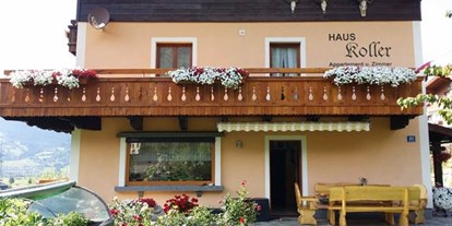 Pensionen - Terrasse - Lämmerbichl (Mittersill, Hollersbach im Pinzgau) - Haus Koller Kaprun