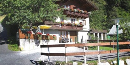 Pensionen - Parkplatz: kostenlos bei der Pension - Pinzgau - Haus Krammer