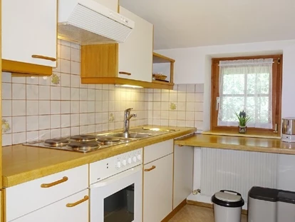 Pensionen - Umgebungsschwerpunkt: Fluss - St. Jakob in Haus - Küche Appartement "1" - Haus Heidi