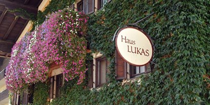 Pensionen - Balkon - Bad Häring - Haus Lukas 