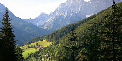 Pensionen - Garten - Ramsau am Dachstein - Pension Gsenger