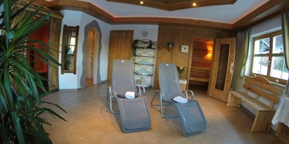 Pensionen - Garage für Zweiräder - Gröbming - Sauna mit Ruheraum, Infrarotkabine und Schwallbrause - Entingerhof