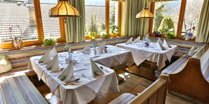 Pensionen - Frühstück: Frühstücksbuffet - Oberrotte - Restaurant - Alpengasthof Pichler