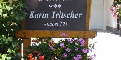 Pensionen - Garage für Zweiräder - Bischofshofen - Pension Tritscher Karin