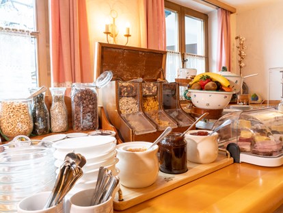 Pensionen - Frühstücksbuffet - die Unterbergerin in Gastein / Salzburg - Apartment, Ferienwohnung und Zimmer mit Frühstück & GRATIS Thermeineintritt