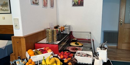 Pensionen - Frühstück: warmes Frühstück - Kärnten - Unser Früstücksbuffet - Frühstückspension "WASSERER" Bad Kleinkirchheim 