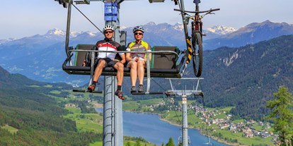 Pensionen - Umgebungsschwerpunkt: See - Presseggen - Weissensee Bergbahn inklusive Bike - KOSTENFREI für unsere Hausgäste im Sommer - Hotel Lipeter & Bergheimat
