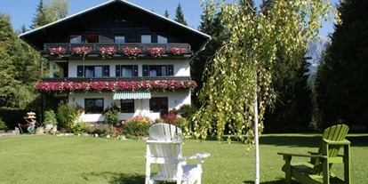 Pensionen - Garten - Gröbming - Waldschlössl Ramsau