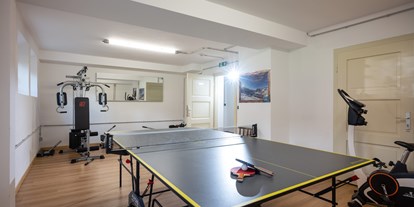 Pensionen - Radweg - Weißenbach/Ahrntal - Fitt bleiben und Tischtennis zu jeder Zeit - Hotel Garni Birkenhof & Apartments Rosenhof