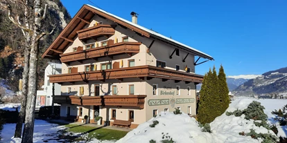 Pensionen - Kühlschrank - Weerberg - Der Birkenhof im Zillertal im Winter - Hotel Garni Birkenhof & Apartments Rosenhof