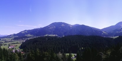 Pensionen - Jochberg (Mittersill, Hollersbach im Pinzgau) - Panoramablick von der Terasse - Duschberghof