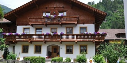 Pensionen - Terrasse - Ried im Zillertal - Badererhof