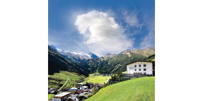 Pensionen - Ried im Zillertal - Blick auf Hintertux - Frühstückpension Christina