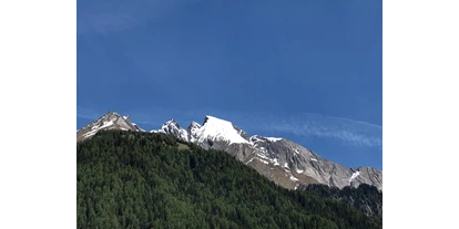 Pensionen - Umgebungsschwerpunkt: Berg - Außerrotte - Blick auf den Ochsenbug (3.008 m) von unserem Haus aus. - Gästehaus Schlossnerhof***