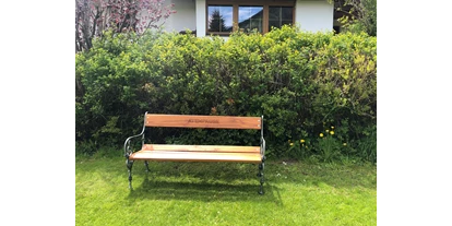 Pensionen - Balkon - Unterrotte - Erholung im Garten - Gästehaus Schlossnerhof***