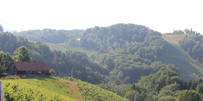 Pensionen - Umgebungsschwerpunkt: am Land - Bierbaum am Auersbach - Ausblick - Weingut Juritsch