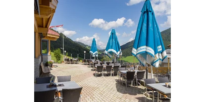 Pensionen - weitere Verpflegungsmöglichkeiten: Abendessen - Pertisau - Unsere Sonnen Terrasse  - Gasthof Schöntal