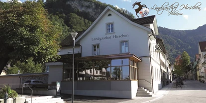 Pensionen - weitere Verpflegungsmöglichkeiten: Nachmittagskaffee - Weiler-Simmerberg - Landgasthof Hirschen Hohenems - Landgasthof Hirschen Hohenems