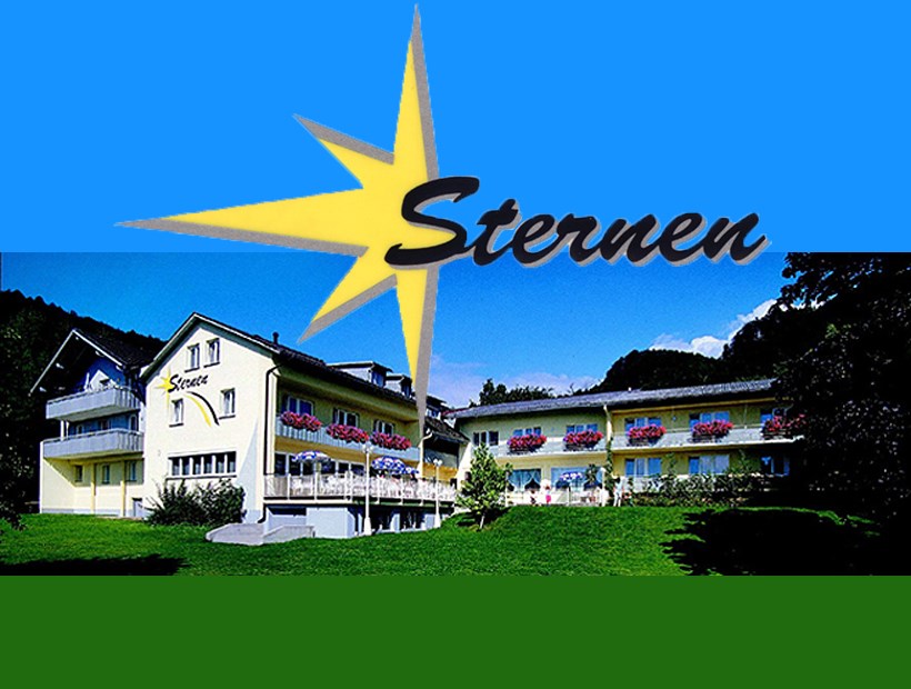 Frühstückspension - Das Hotel-Pension Sternen befindet sich am Rande von Klaus in absolut ruhiger Lage mit wunderschönem Blick auf die Österreichischen und Schweizer Berge. Bei uns wird Ruhe, Gemütlichkeit und familiäre Atmosphäre großgeschrieben.  - Hotel-Pension Sternen