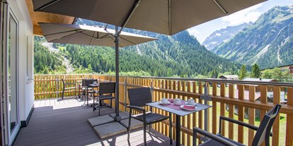 Pensionen - Umgebungsschwerpunkt: Berg - Balkon am Frühstücksraum - DAS KLEEMANNs