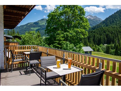 Pensionen - Skiverleih - Österreich - Balkon am Frühstücksraum - DAS KLEEMANNs