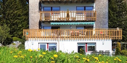 Pensionen - Balkon - Schröcken - Haus Annette