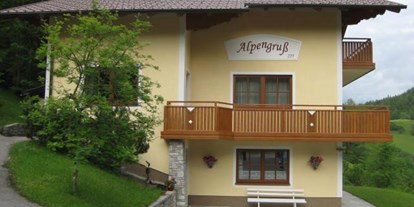 Pensionen - Umgebungsschwerpunkt: Berg - Haus Alpengruß - Waldheim
