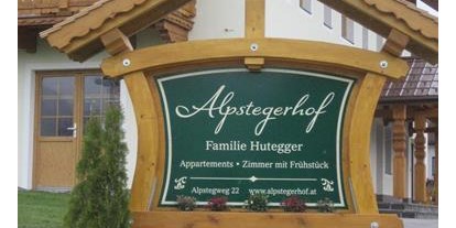 Pensionen - Art der Pension: Ferienwohnung - Steiermark - Alpstegerhof