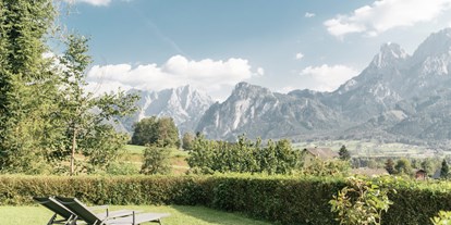 Pensionen - Balkon - Alpenregion Nationalpark Gesäuse - Ausblick vom Haus Gassner Richtung Osten. - Privatzimmer und Ferienwohnungen Gassner