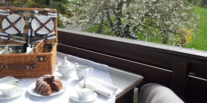 Pensionen - Frühstück: Frühstücksbuffet - Steiermark - Haben Sie Lust auf ein Picknick? Wir packen den Korb für Sie in der Variante süss oder herzhaft. - Kleinhofers Himbeernest