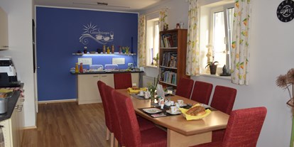 Pensionen - Umgebungsschwerpunkt: Fluss - Halbenrain - Frühstücksraum und Aufenthaltsraum  - Gästehaus Sabina