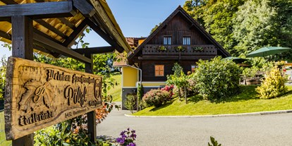 Pensionen - Frühstück: Frühstücksbuffet - Süd & West Steiermark - Image Weingut - Weingut & Buschenschank Pölzl