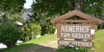 Pensionen - Umgebungsschwerpunkt: am Land - Bad Aussee - Aignerhof