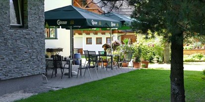 Pensionen - Terrasse - Selzthal - Gasthof-Pension Zur Gams
