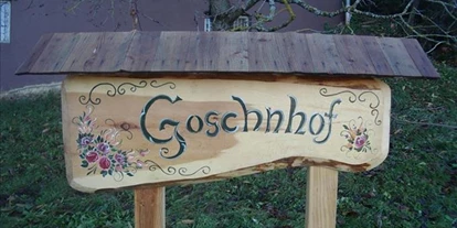Pensionen - Garten - Gröbming - Pension Goschnhof