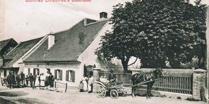 Pensionen - Frühstück: Frühstücksbuffet - Hafendorf (Kapfenberg) - Außenansicht anno 1898 - Pension Ehrenfried