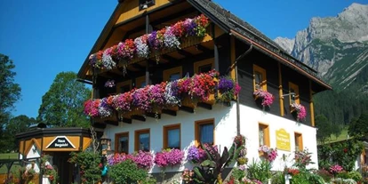 Pensionen - Terrasse - Rußbachsaag - Haus Bergsicht