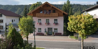 Pensionen - Langlaufloipe - Hofmarkt - Haus Bergland