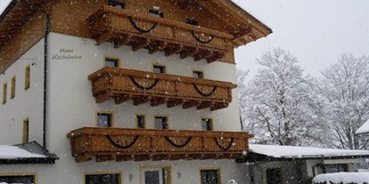 Pensionen - Terrasse - Lämmerbichl (Mittersill, Hollersbach im Pinzgau) - Haus Wilhelmina, Ferienwohnungen & Appartements