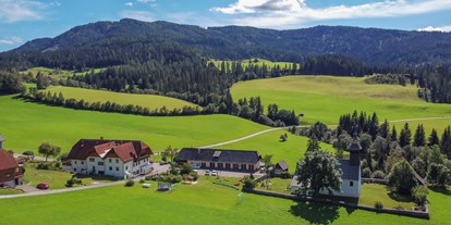 Pensionen - Umgebungsschwerpunkt: am Land - Dörfl (Gurk) - Der Ausblick vom Alpengasthof Moser - Alpengasthof Moser