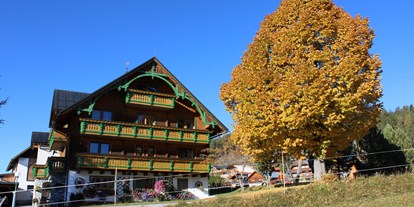 Pensionen - Garten - Obertal (Schladming) - Pension Wagnerhof
