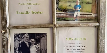 Pensionen - Art der Pension: Frühstückspension - Alpfahrt - Frühstückspension Mitterwallner Familie Trinker