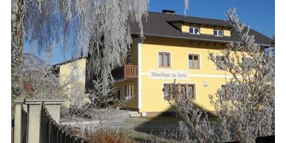 Pensionen - Restaurant - Sankt Nikolai im Sölktal - Pension*** & Biobauernhof Mauthaus zu Stein